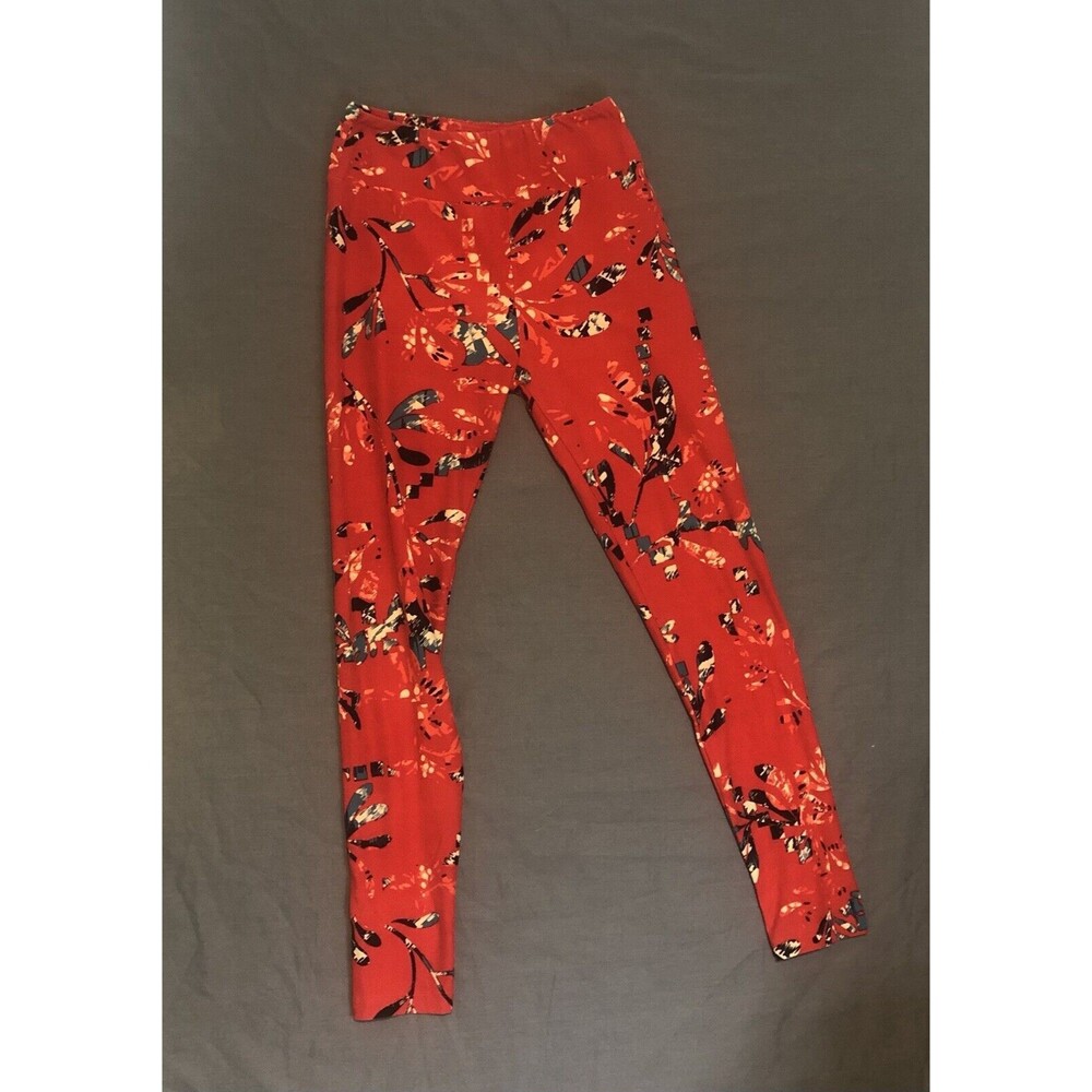 Women’s LuLaRoe Red Legging One size
